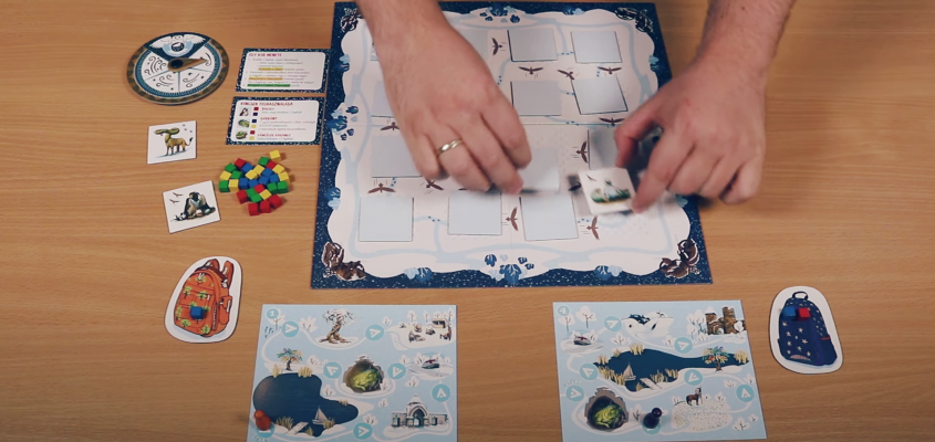 Bojti Anna Ejszaka az állatkertben Milo társasjáték Kovács Gergyely-03